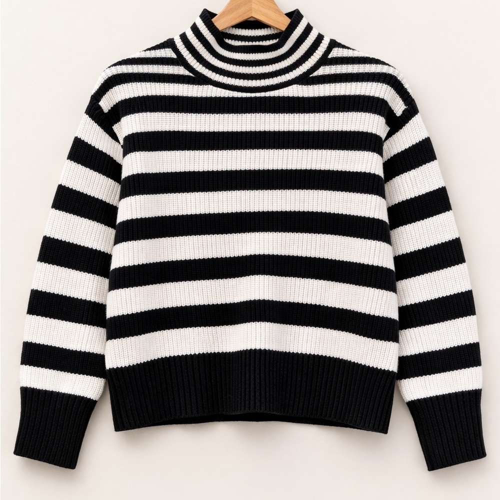 Mock neck Sweater Large Industry Republic